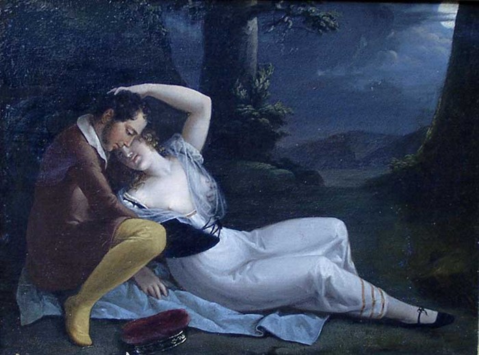 Unknown Artist, Lombard School - Lovers, c.1830
